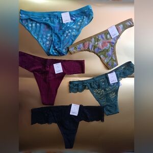 5 Target Auden New Panties bundle Size XS- (0-2)